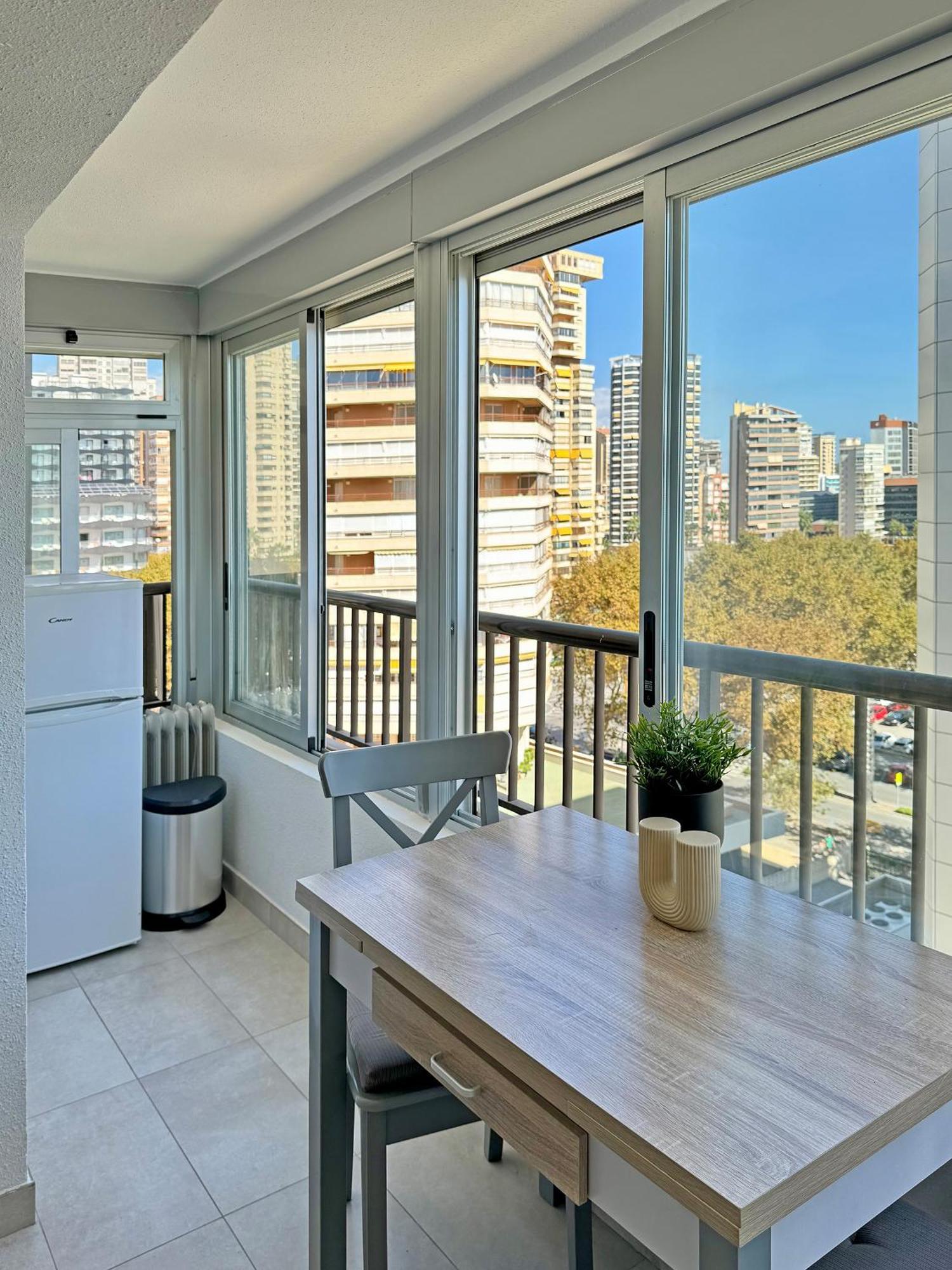 Precioso Estudio Frente La Playa Benidorm Exterior foto
